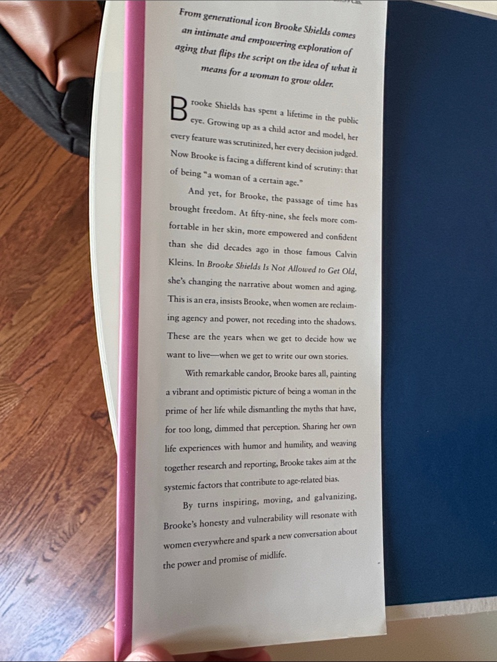 Brooke Shields Is Not Allowed to Get Old (Pink Cover) - Picture 2 of 5